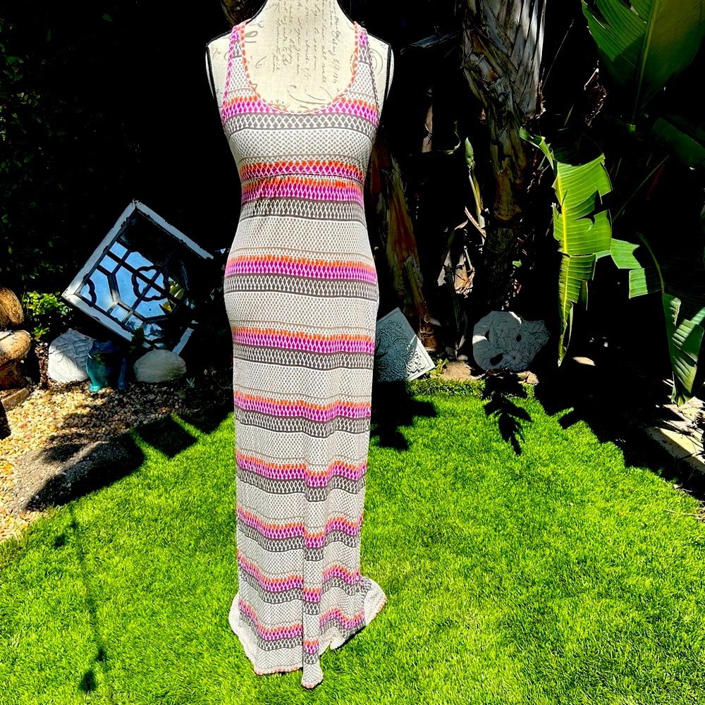 Banana Republic Racer Back Maxi Dress